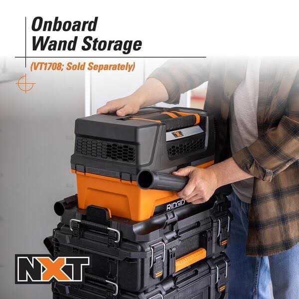 RIDGID Pro Gear Accessory Vac-Mount Attachment for Select 3 Gallon NXT Wet/Dry Shop Vacuums, HD0300 and HD0318 - Image 3