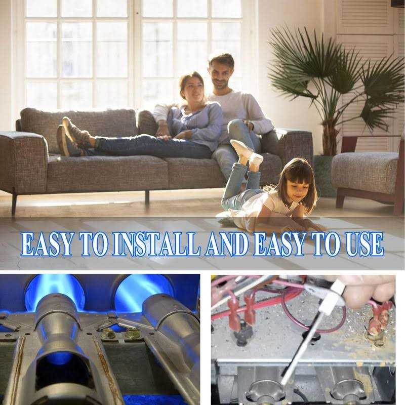 TOMOON Flame Sensor Replacement Part for Goodman Furnace Furnace Ignitor Rod for Goodman Furnace # 0130F00010 B1172606 B11726-06 AP4513976 - Image 2