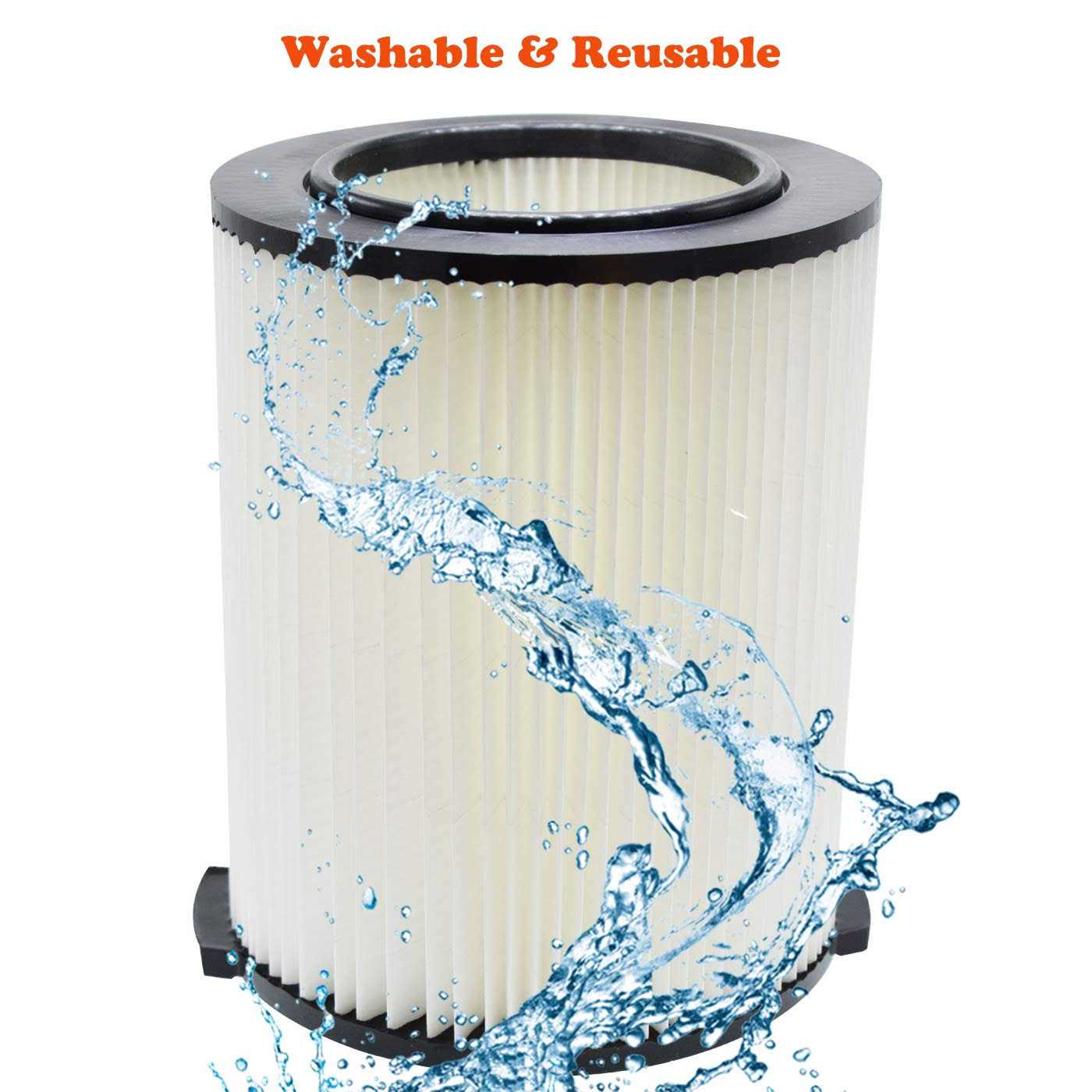 VF4000 Replacement Filter for Ridgid 72947 Wet Dry Vac 5 to 20-Gallon 6-9 Gal Husky Craftsman 17816 Vacuum Compatible WD5500 WD0671 WD1270 RV2400A - Image 3
