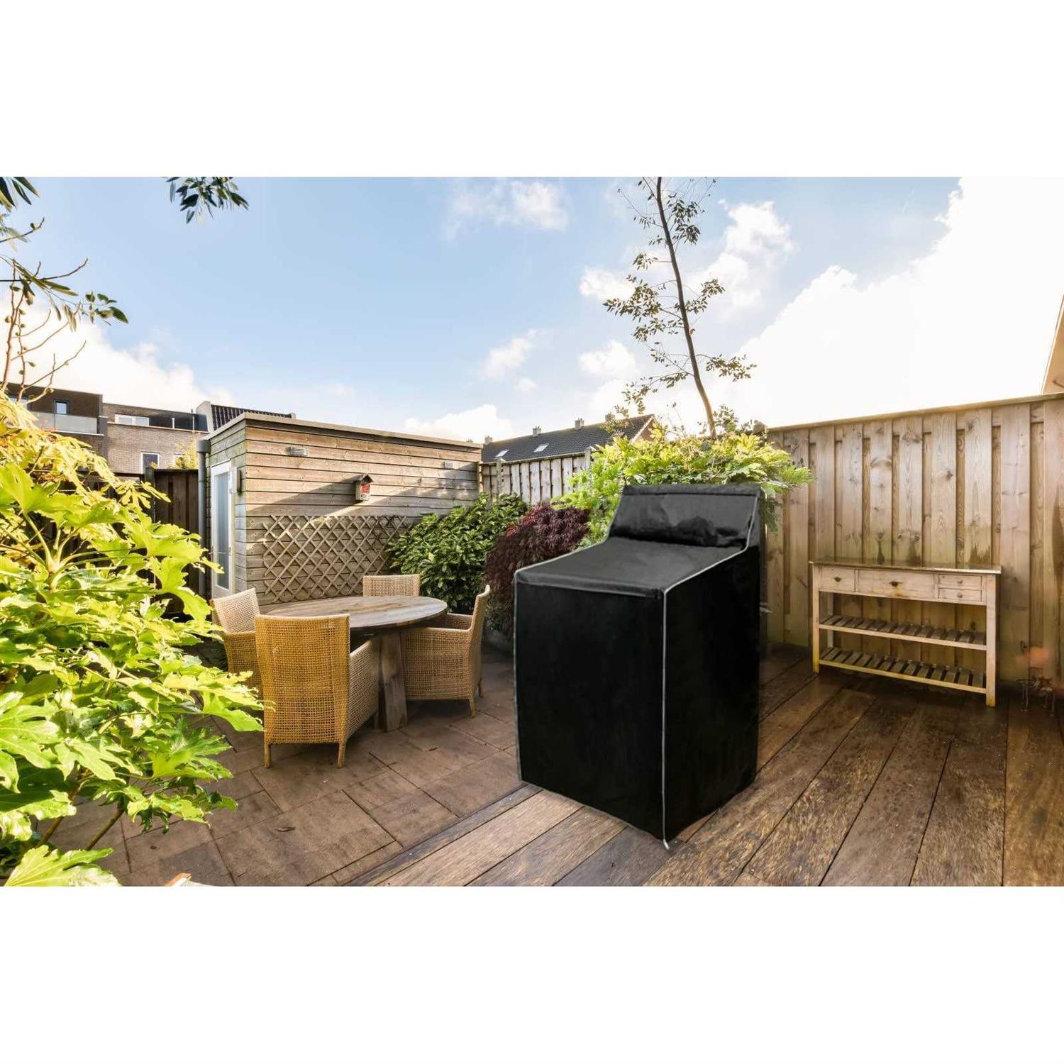 Washer and Dryer Covers, Portable Washer Cover with Zipper Design Dustproof Waterproof Laundry Covers for Washer and Dryer - Image 3