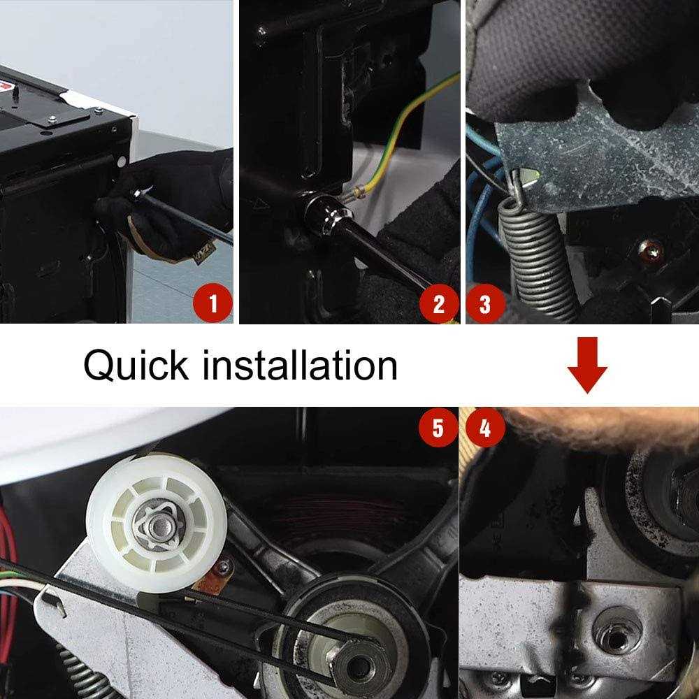 Whirlpool Idler Pulley Assembly W10837240 - Image 4