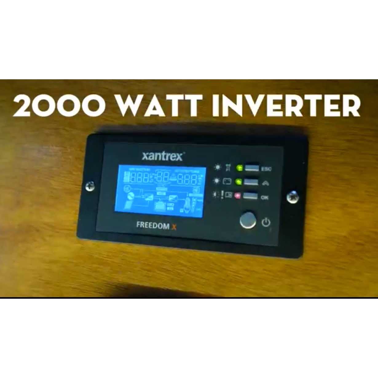 Xantrex Freedom X / XC Remote Panel w Cable 808-0817-01 - Image 4