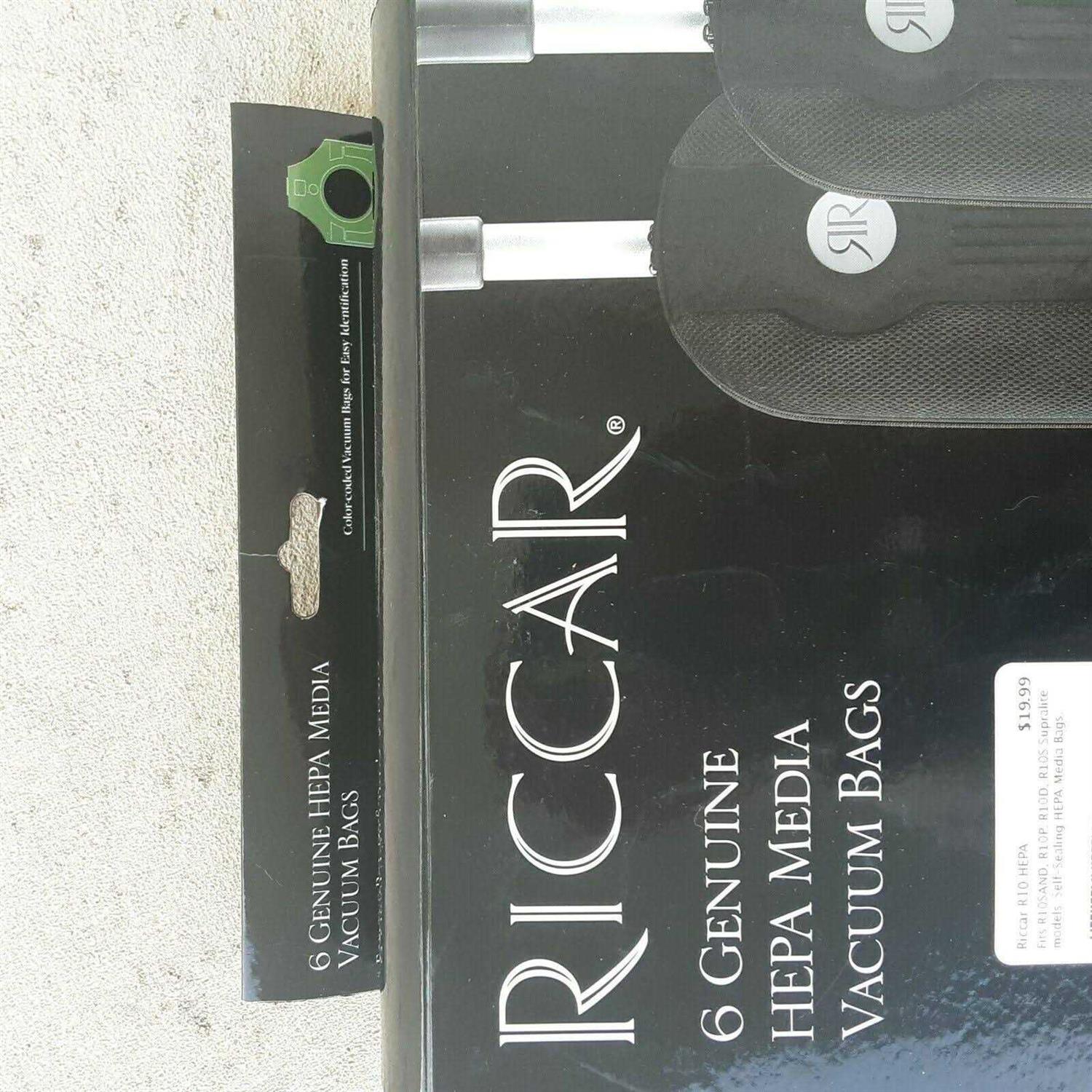 Riccar Supralite R10 HEPA Bags - Image 2