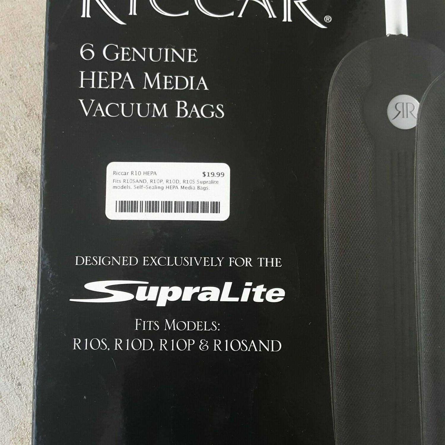 Riccar Supralite R10 HEPA Bags - Image 3