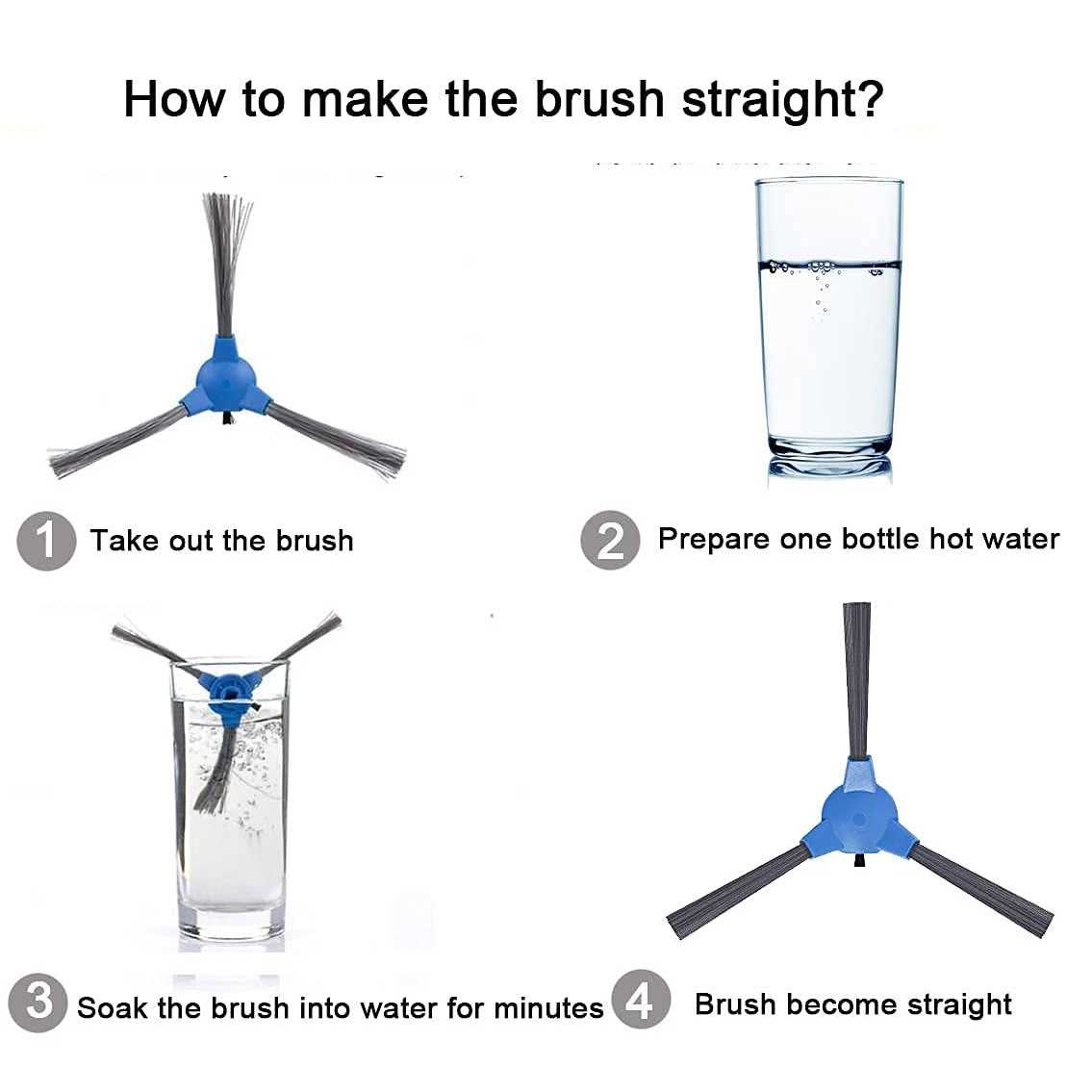 Side Brush Replacement For Eufy Robovac 11s Robovac 12,Robovac 15c - Image 5