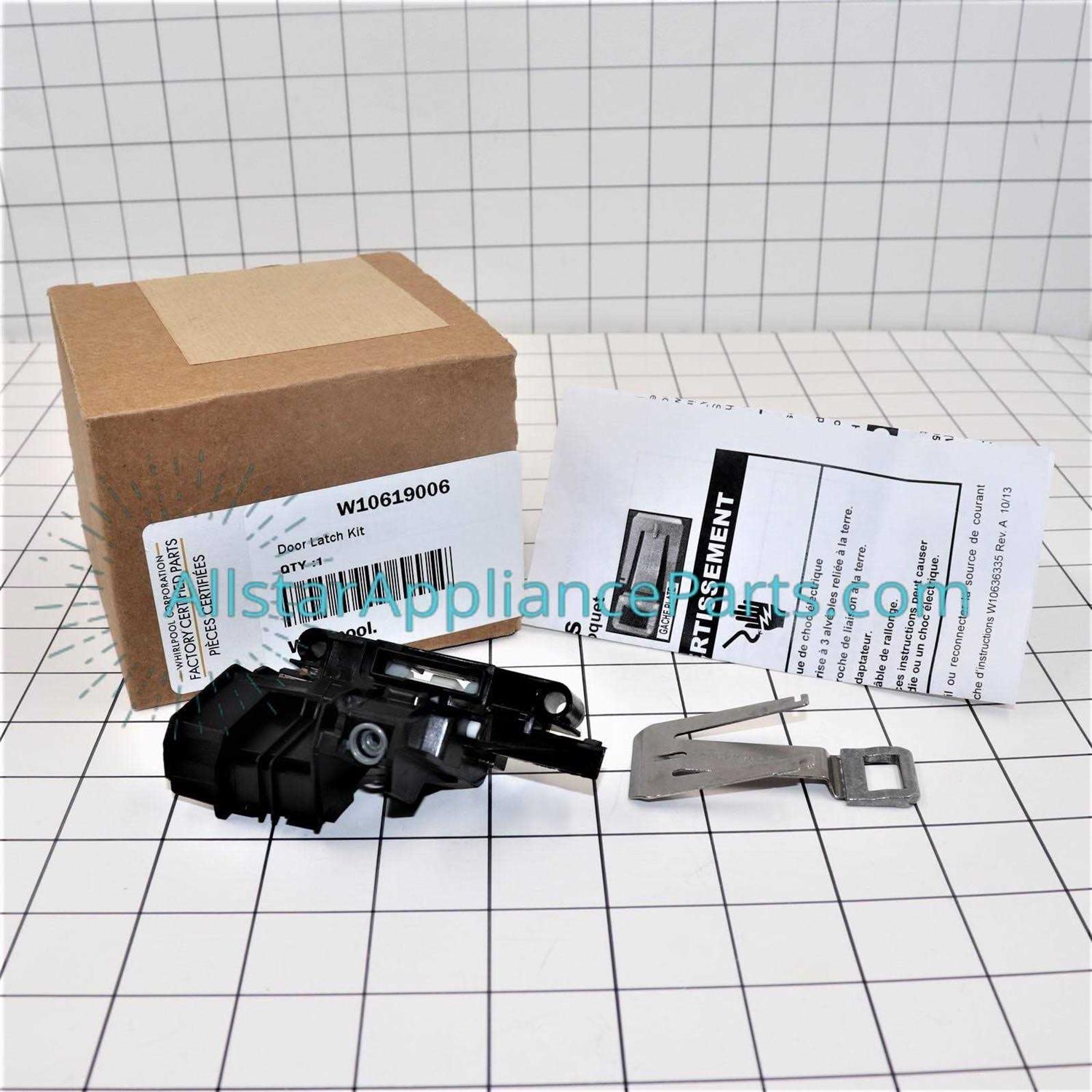 Whirlpool Door Latch W10619006 - Image 2