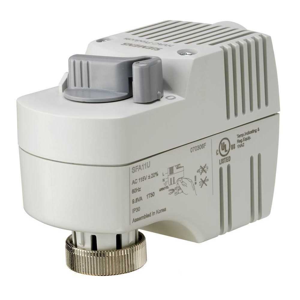 Siemens SFA71U Zone Valve Actuator