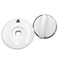Supplying Demand WH01X10310 WH11X10049 Clothes Washer Control Knob & Timer Dial Plate Replacement Kit