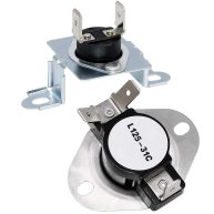 Romalon Thermal Fuse & Thermostat Replacement Compatible for Dryer Includes 6931EL3003D Thermal Fuse 6931EL3001F Dryer Thermostat Replaces PS3530485