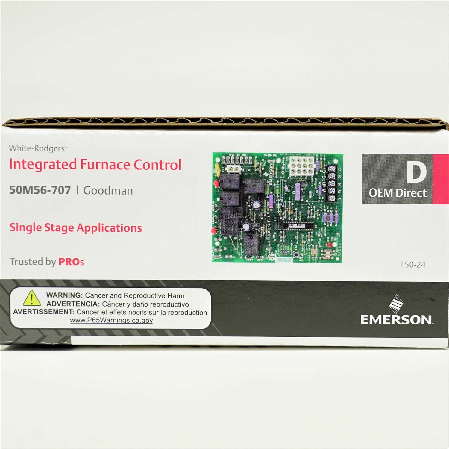 White-Rodgers 50M56-707 Integrated Furnace Controls Direct OEM Replacement - Image 3