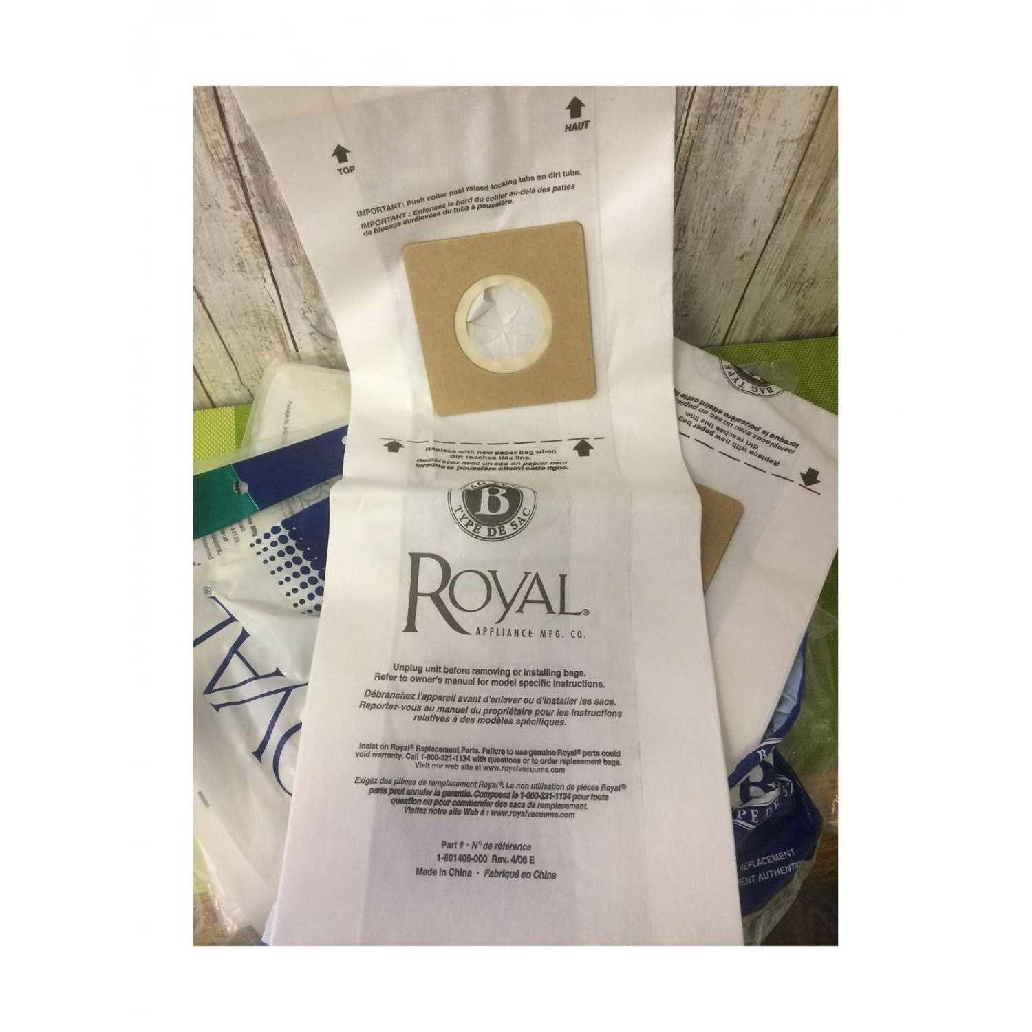 Royal Type B Vacuum Bags - Image 2