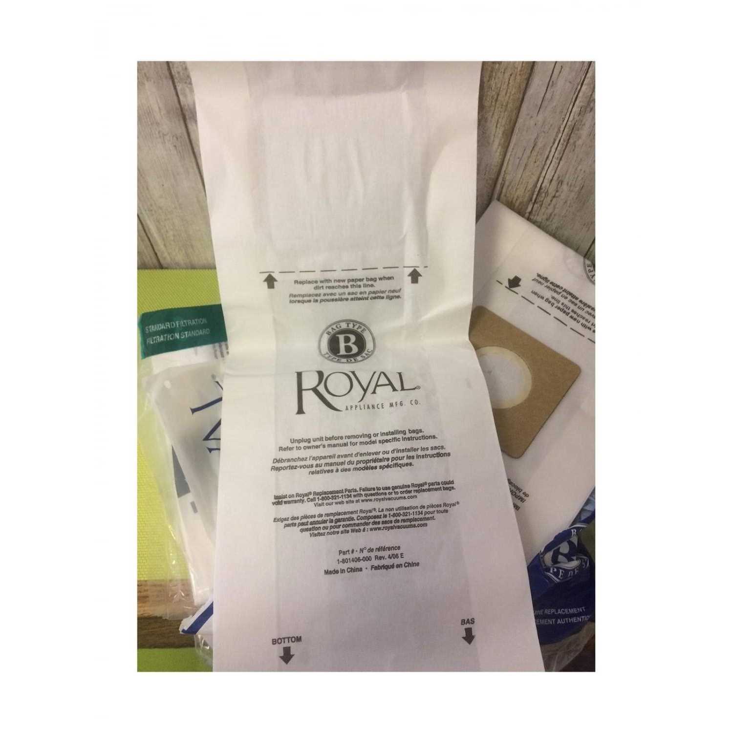 Royal Type B Vacuum Bags - Image 4