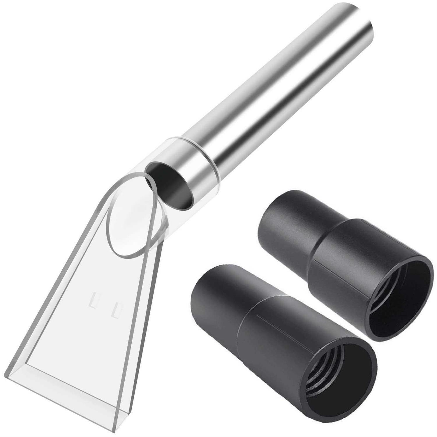 Rosyocean Shop Vac Extractor Attachment for Upholstery & Carpet Cleaning Accessory Hand Wand with Viewing Head Auto Detailing Vacuum Head Hand Tool - Image 2