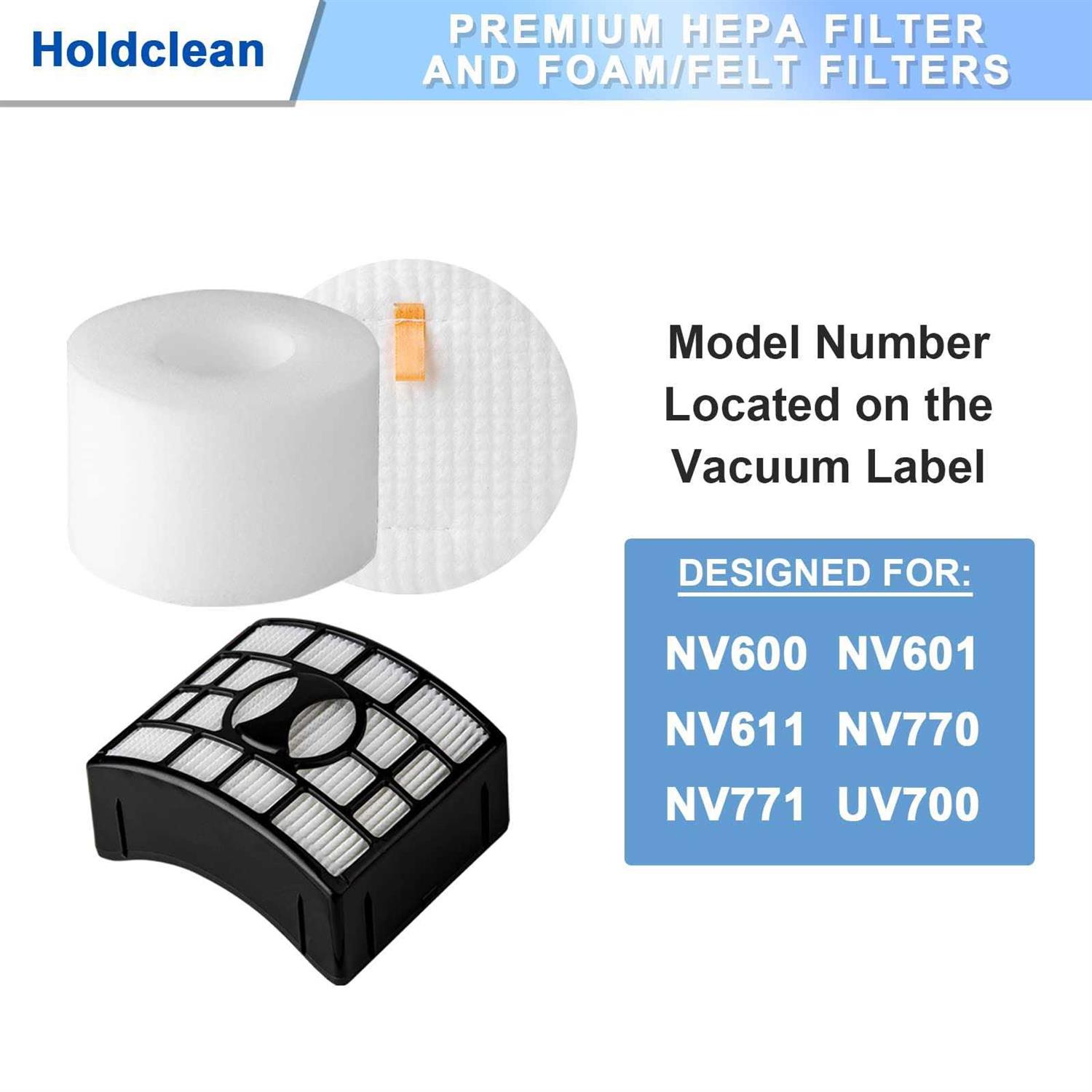 Uv700 Vacuum Filters Replacement for Shark Duoclean Lift-away Upright Vacuum Nv770 - Image 4