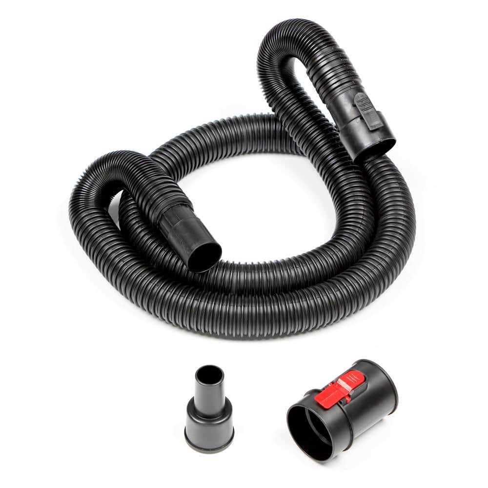RIDGID VT1720 1-7/8 in. x 7 ft. Tug-A-Long Vac Hose for Wet/Dry Shop Vacuums