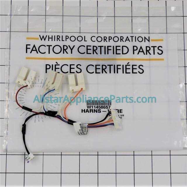 Whirlpool Washing Machine Valve Wire Harness W11458657