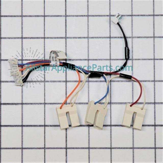 Whirlpool Washing Machine Valve Wire Harness W11458657 - Image 2