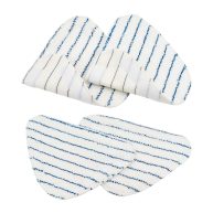 True & Tidy 4-pc Mop Pad Replacement Set for STM-300 Steam Mop