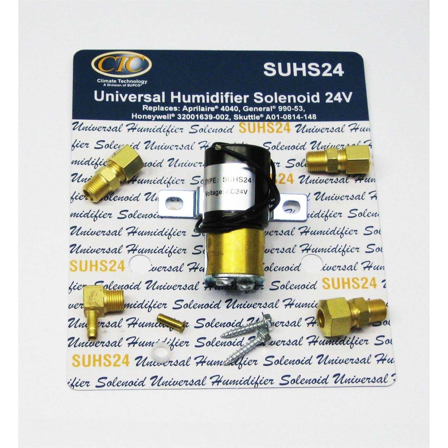 Supco SUHS24 Universal Humidifier Solenoid Valve Replacement Kit - Image 5