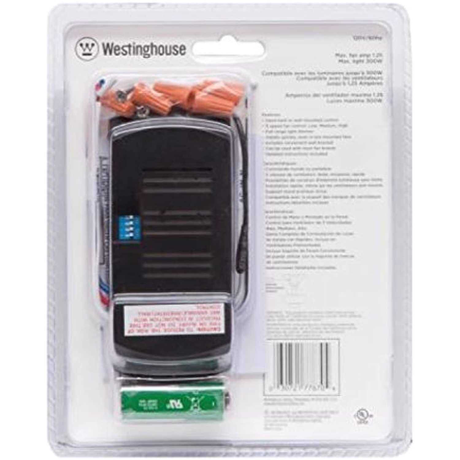 Westinghouse Ceiling Fan Remote Control 77870 - Image 2