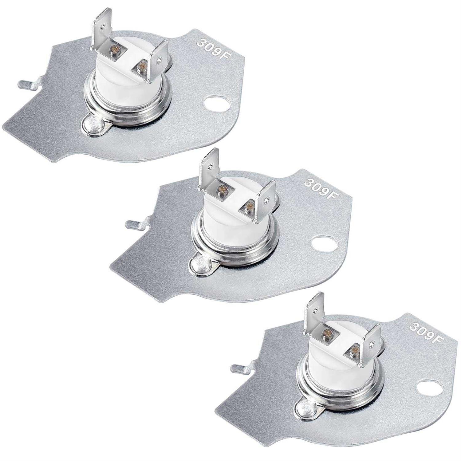 Upgraded 3977393 3399848 Dryer Thermal Fuse by Techecook Replacement for Whirlpool Kenmore Maytag Roper Dryer