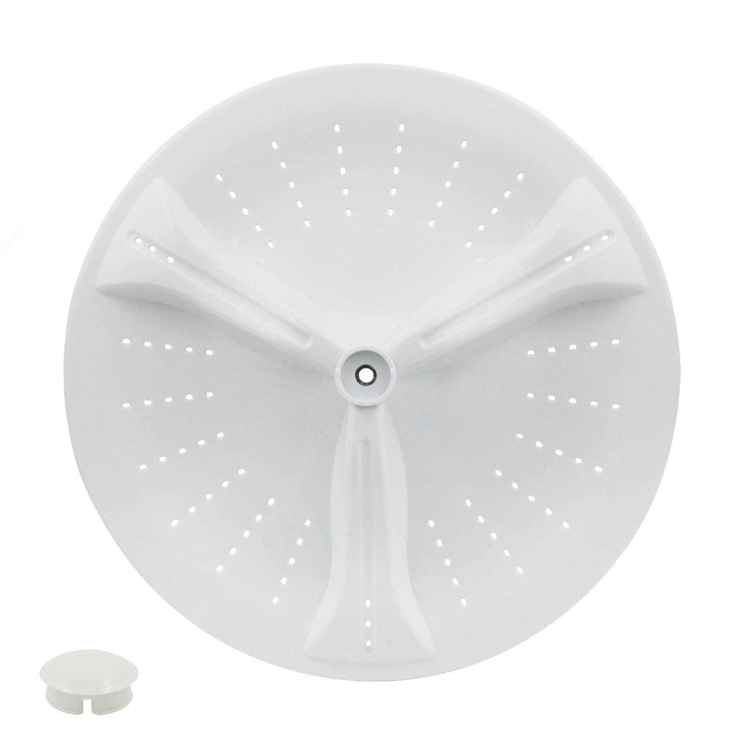 Washer Wash Plate W10902814 with Cap Replacement for Maytag Washer Parts and Whirlpool Washer Agitator W108396887 W10609480 W10834917