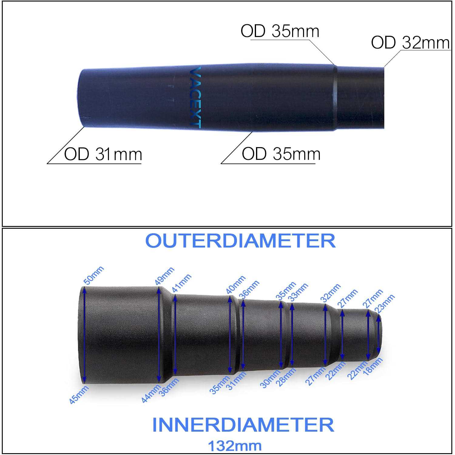 Vacext Universal Vacuum Hose Adapter Kit - Image 2