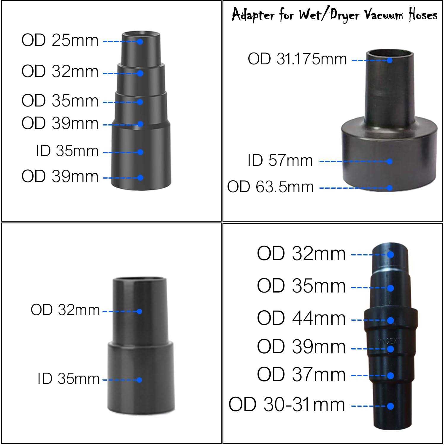 Vacext Universal Vacuum Hose Adapter Kit - Image 4
