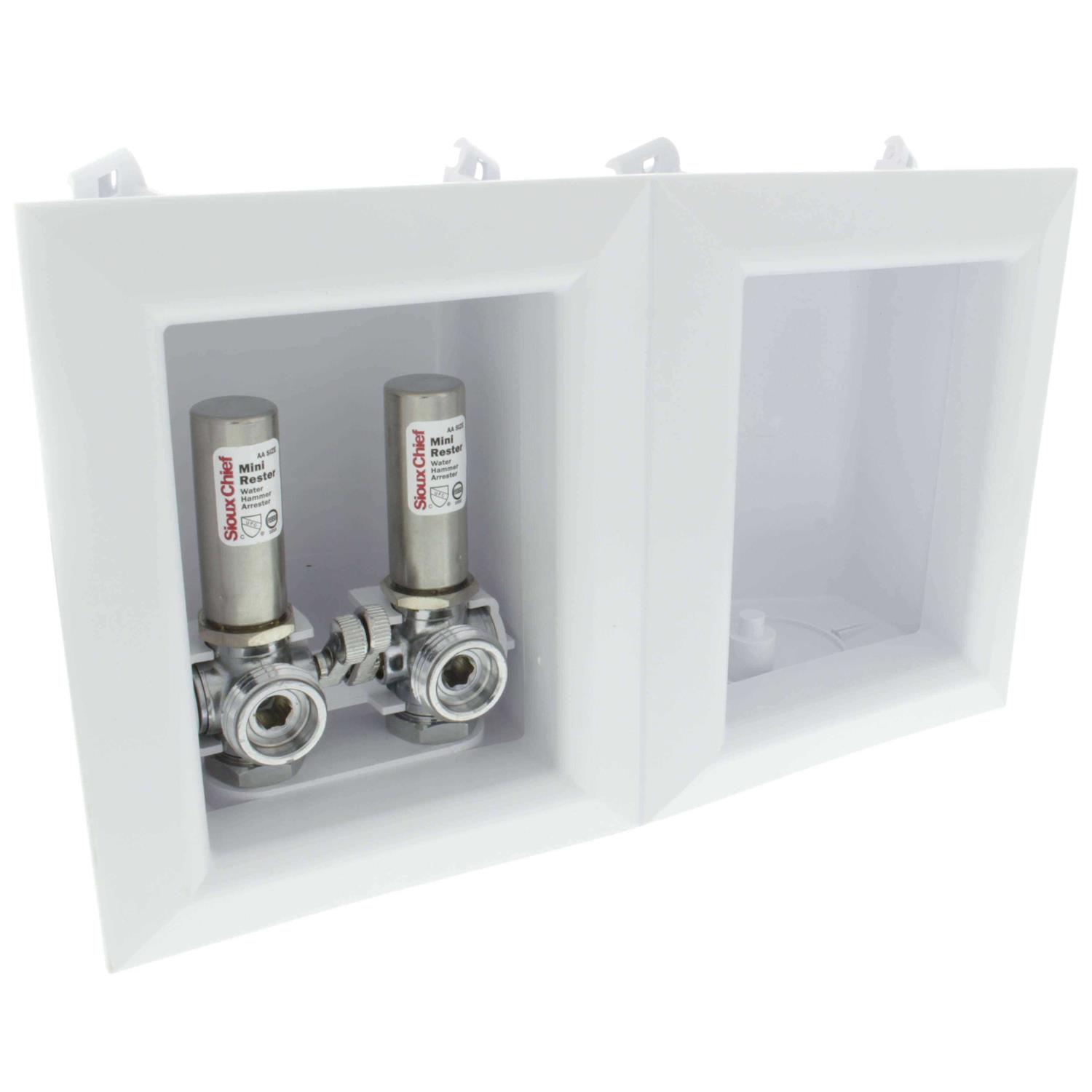 Soux Chief 696-G2313XF 1/4 Turn OxBox Washing Machine Outlet Box with Mini Rester - Image 5