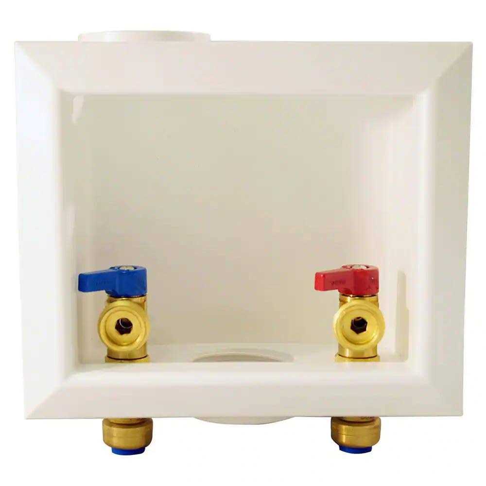 Tectite 1/2 in. Brass Washing Machine Outlet Box FSBBOXWM - Image 3