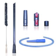 VACEXT Dryer Vent Cleaner Kit & Refrigerator Condenser Coil Brush-Dryer Lint Brush Vent Trap Cleaner-vacuum Attachment for Small Crevice