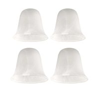 Giluta Bell Shaped Glass Shade Alabaster light Shades Replacement for ceiling fan light wall light