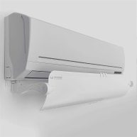 Witforms/Premium Adjustable AC air deflector suitable for split air conditioners. Enhance cooling and heating circulation