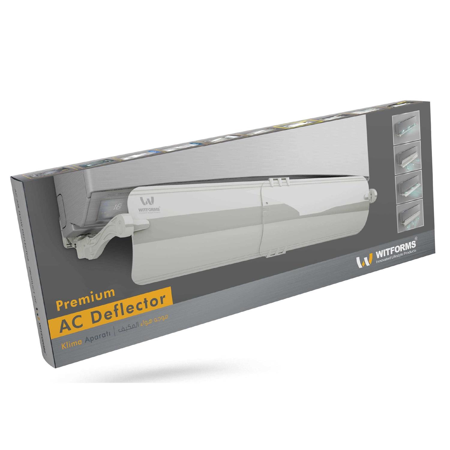 Witforms/Premium Adjustable AC air deflector suitable for split air conditioners. Enhance cooling and heating circulation - Image 5