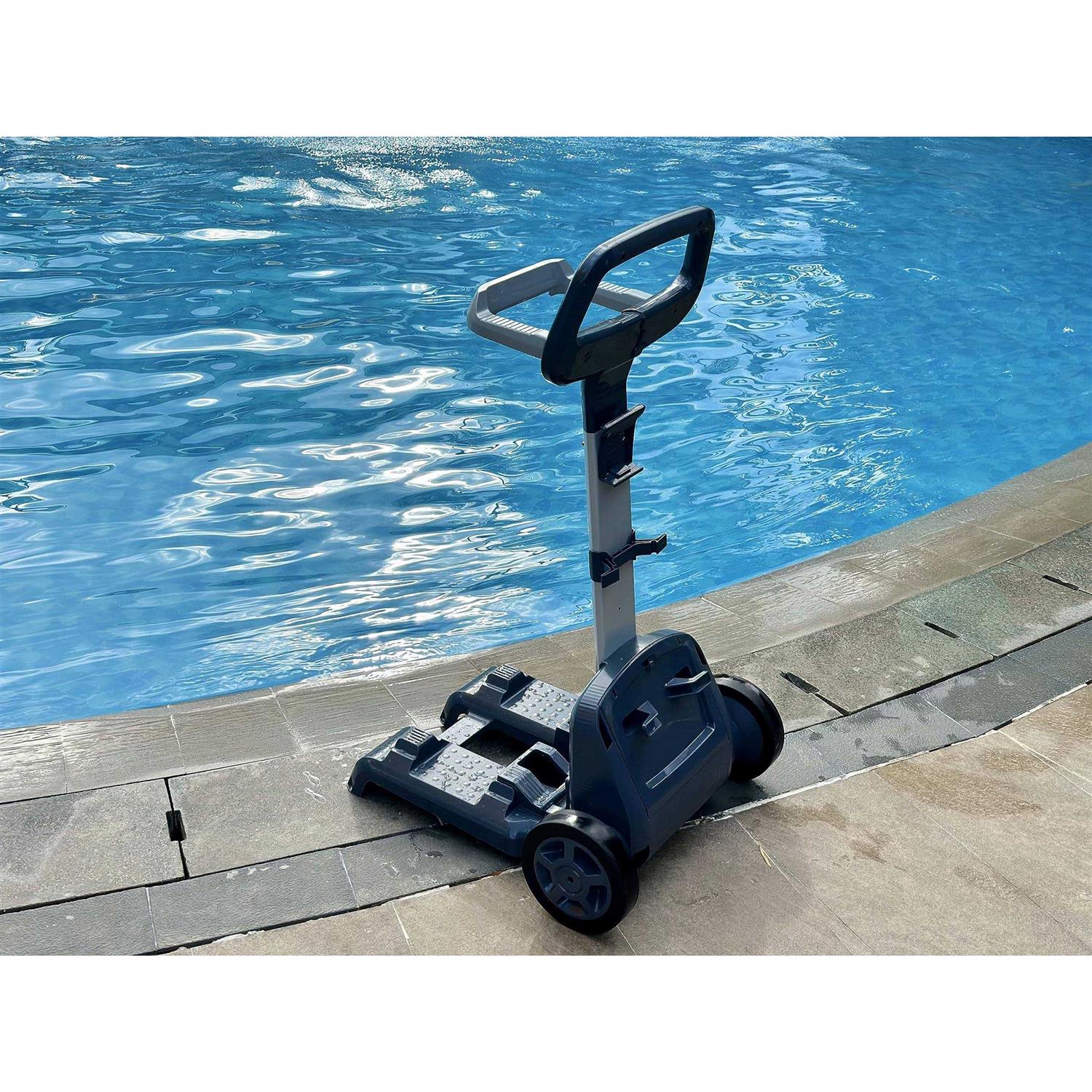 Universal Caddy for Any Robotic Pool Vacuum Cleaner – Pool Vacuum Cleaner Caddy with a Cable & Power Supply Unit Holder – Durable Pool Vacuum - Image 5