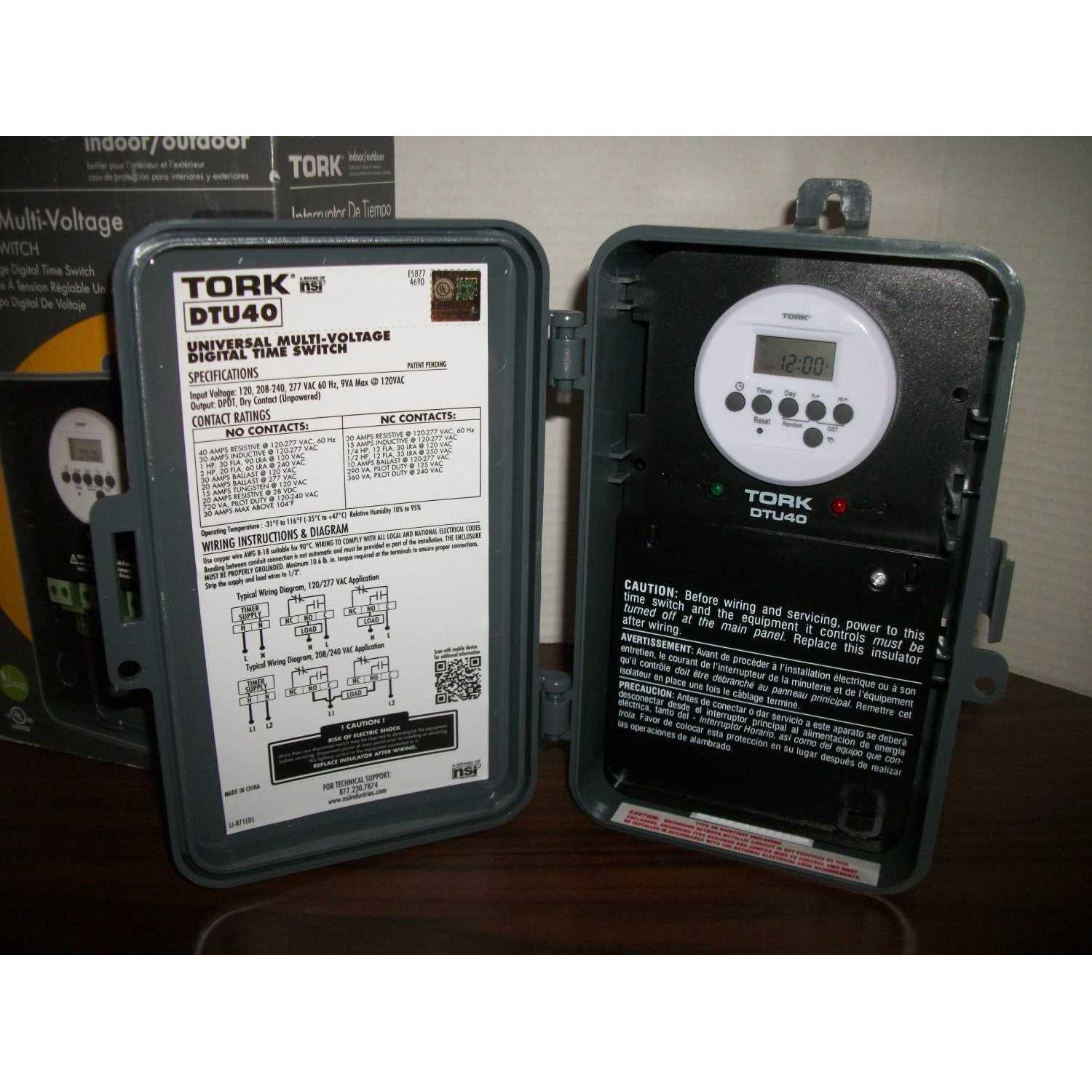 Tork DTU40 Electronic Timer - Image 5