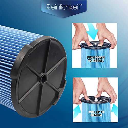 VF5000 3-Layer High-efficiency Fine Dust Replacement Filter for Wet Dry Vac Compatible with WD1450 WD0970 WD1270 WD09700 WD06700 WD1680 WD1851 - Image 5