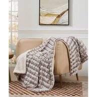 Royal Luxe Elle Micromink Sherpa Reversible Throw