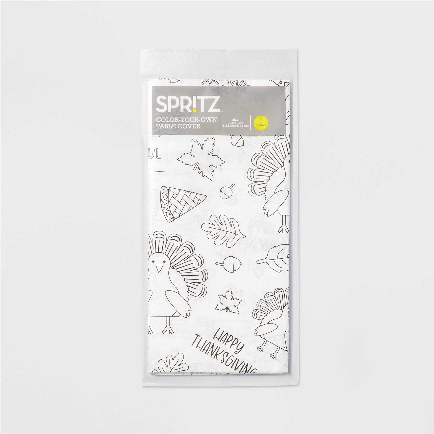 Spritz Thanksgiving CYO Tablecover - Image 3