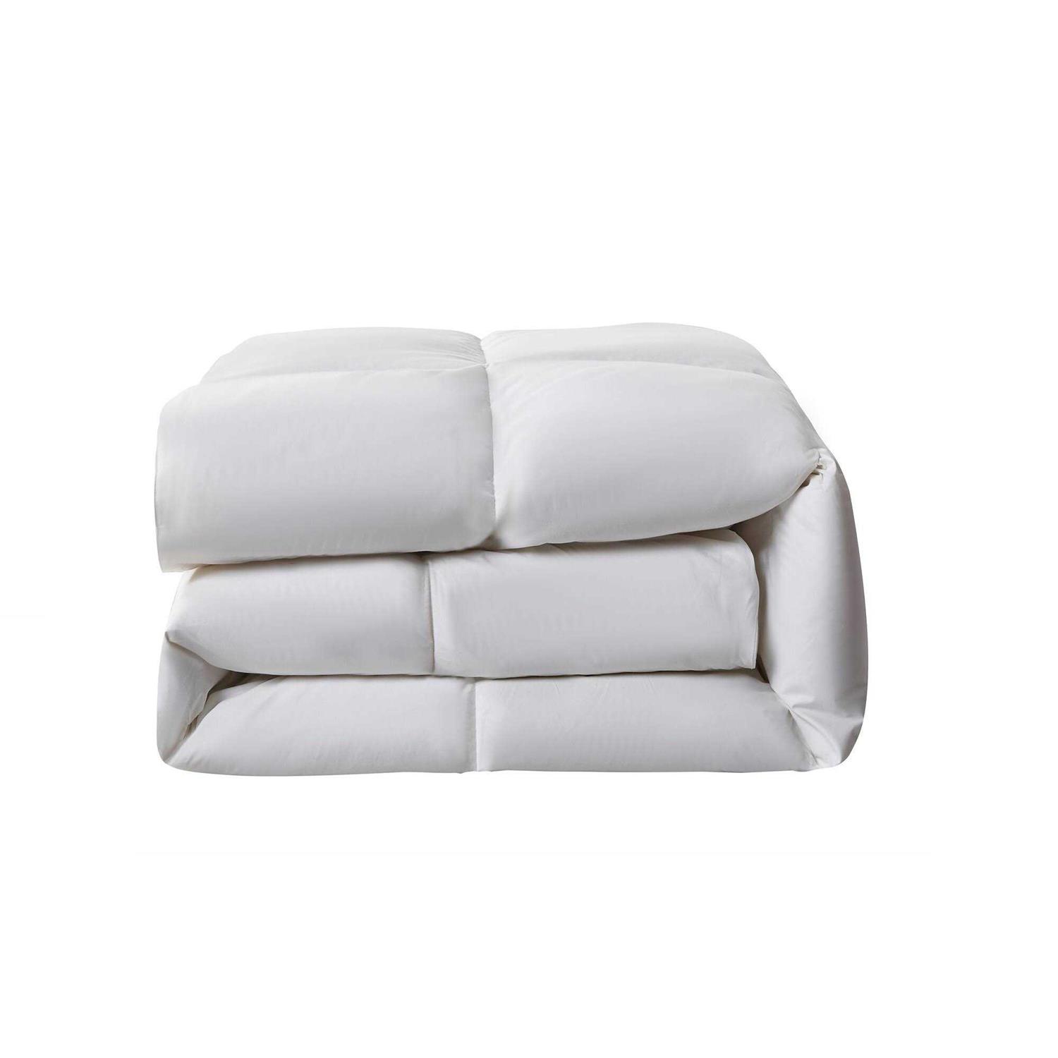 Serta White Down Fiber & Feather Comforter - Image 4
