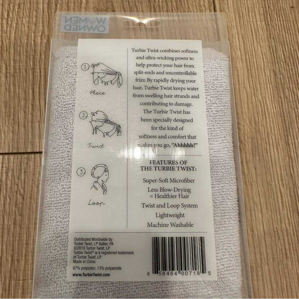 Turbie Twist Microfiber Hair Towel - Image 5