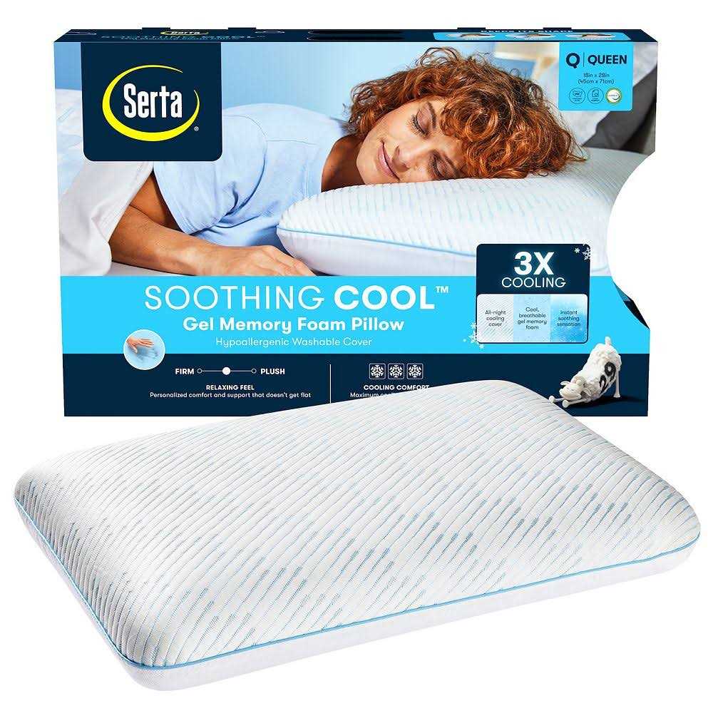 Serta Staycool Gel Memory Foam Pillow - Image 2