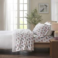 True North by Sleep Philosophy Cozy Cotton Flannel Printed Sheet Set