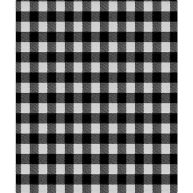 Snowcap 50 in x 60 Fleece Buffalo Check Throw Blanket