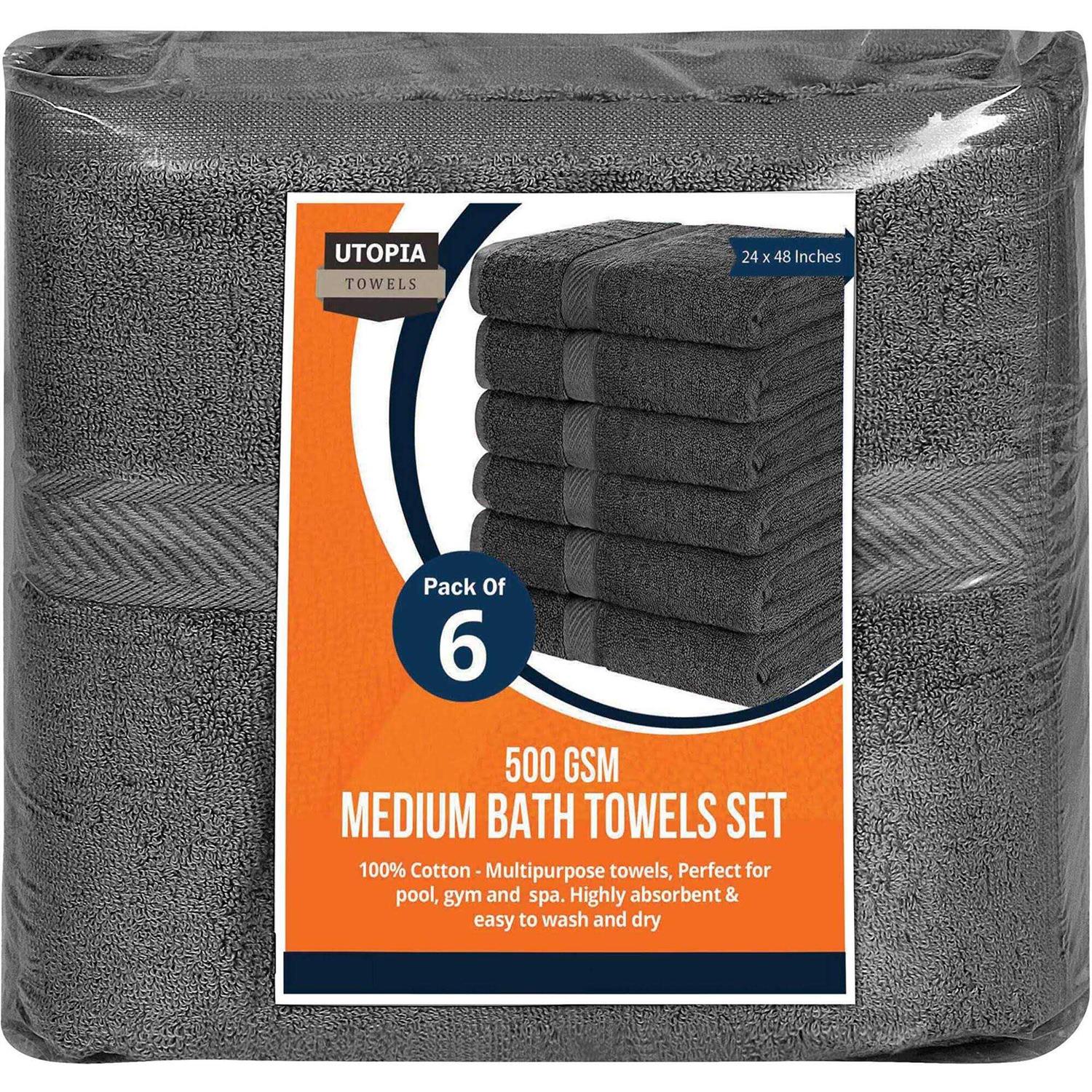 Utopia Towels Towel Set Bath Towels Towels, and 4 - Image 5