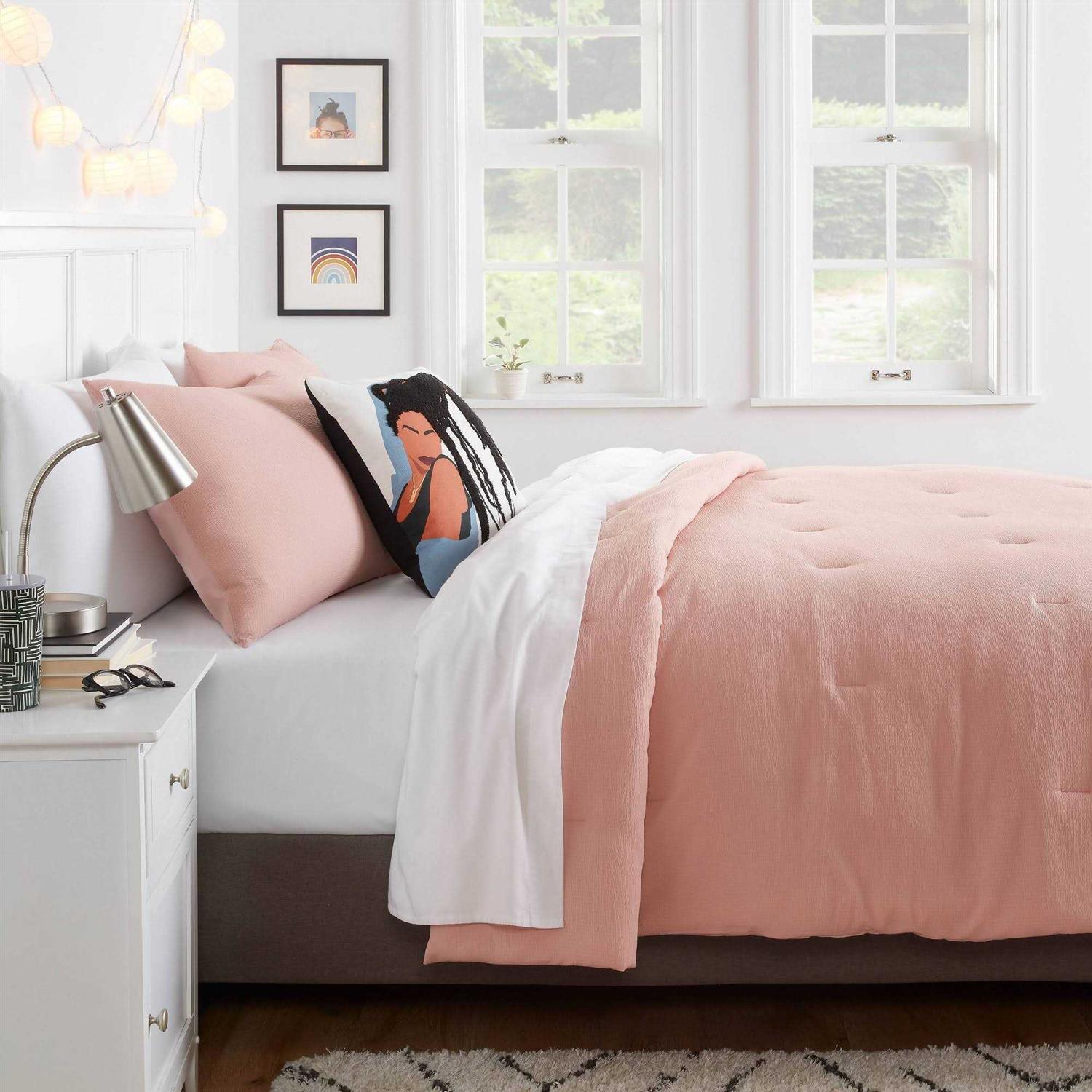 Room Essentials King Washed Microfiber Comforter - Image 2