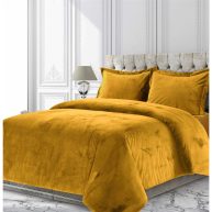 Tribeca Living Venice Velvet Oversized Solid Duvet Set