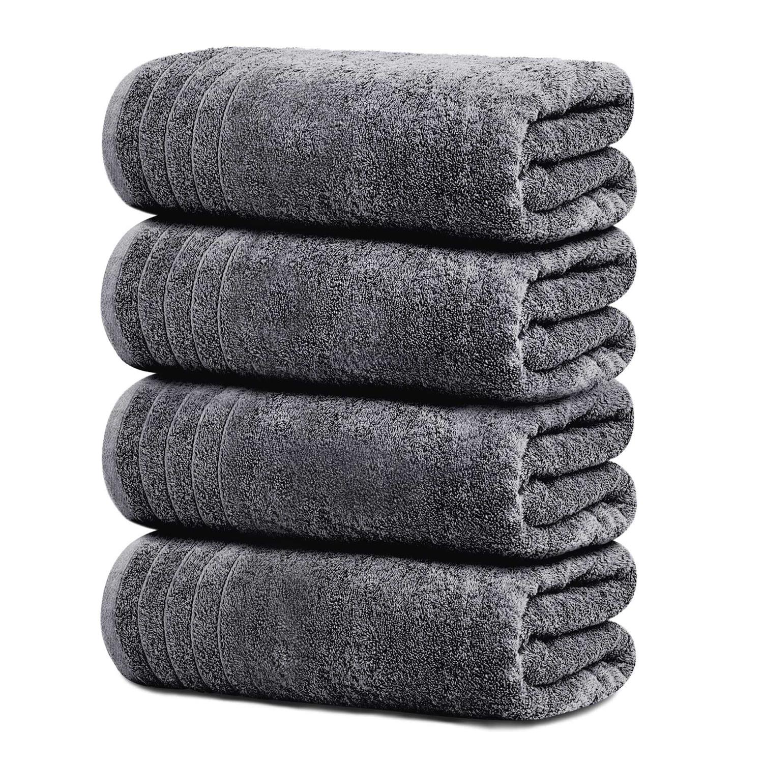 Tens Towels Large Bath Towels 100% Cotton Towels 30 x 60 Inches
