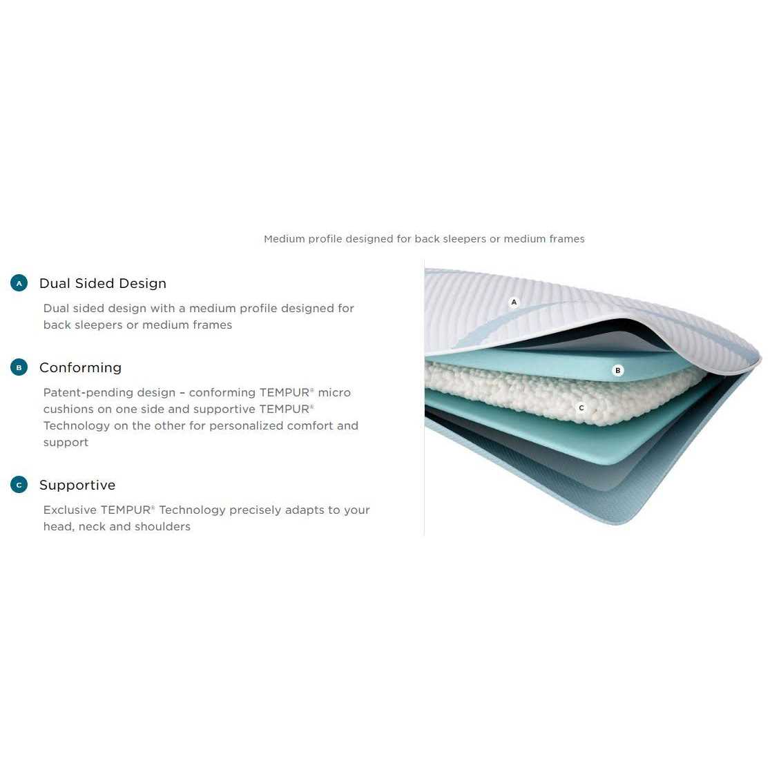 Tempur-Pedic Adapt + Cooling Pillow - Image 5