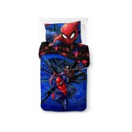 Spider-man Kids 2-Piece Twin/Full Reversible Comforter and Pillowcase Bedding Set